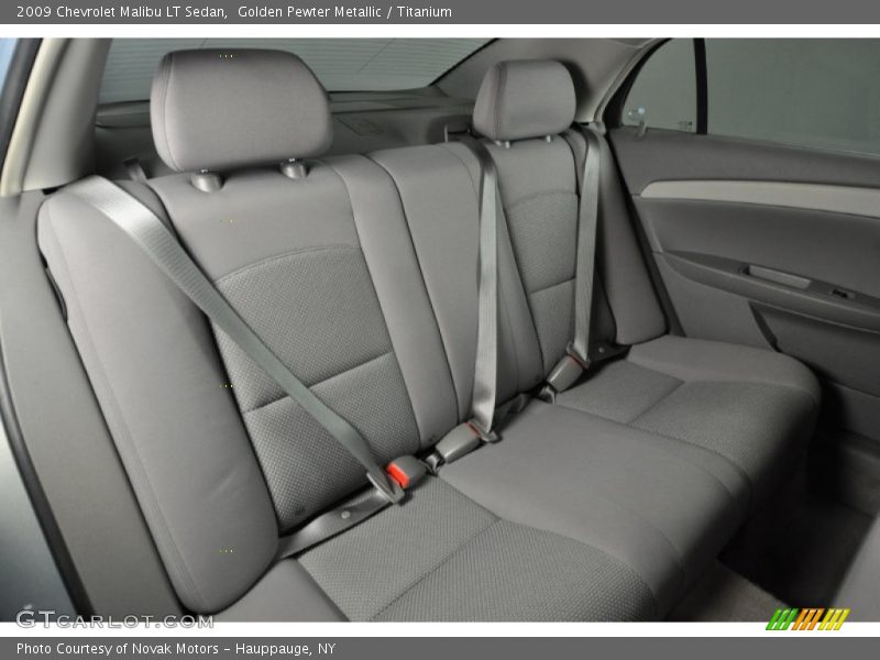 Golden Pewter Metallic / Titanium 2009 Chevrolet Malibu LT Sedan