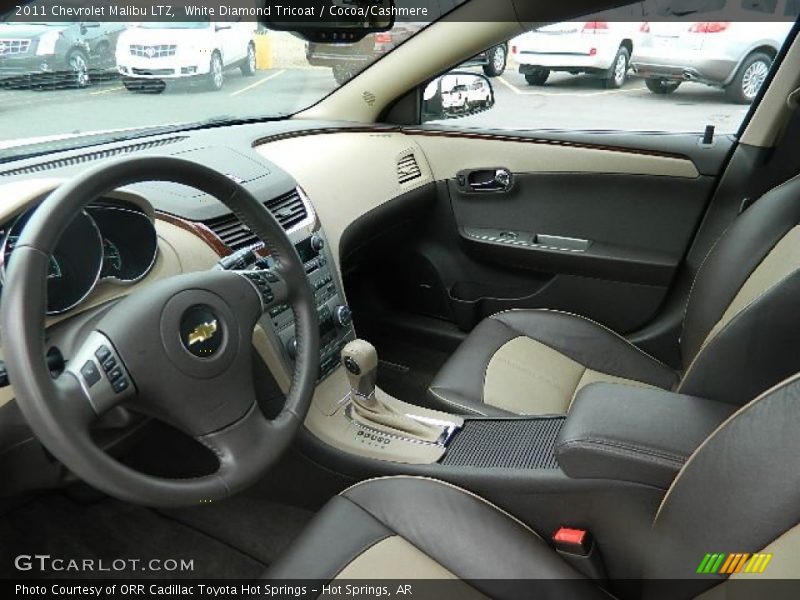  2011 Malibu LTZ Cocoa/Cashmere Interior
