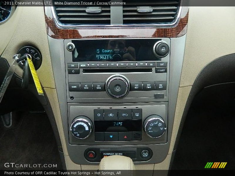 Controls of 2011 Malibu LTZ