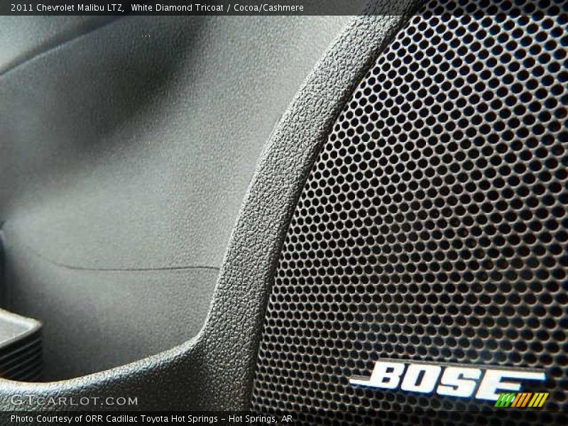 White Diamond Tricoat / Cocoa/Cashmere 2011 Chevrolet Malibu LTZ