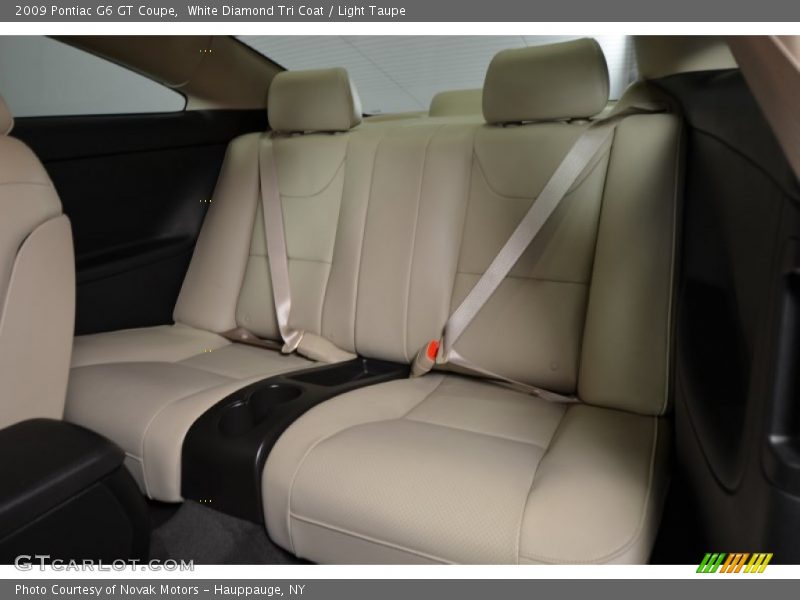 White Diamond Tri Coat / Light Taupe 2009 Pontiac G6 GT Coupe