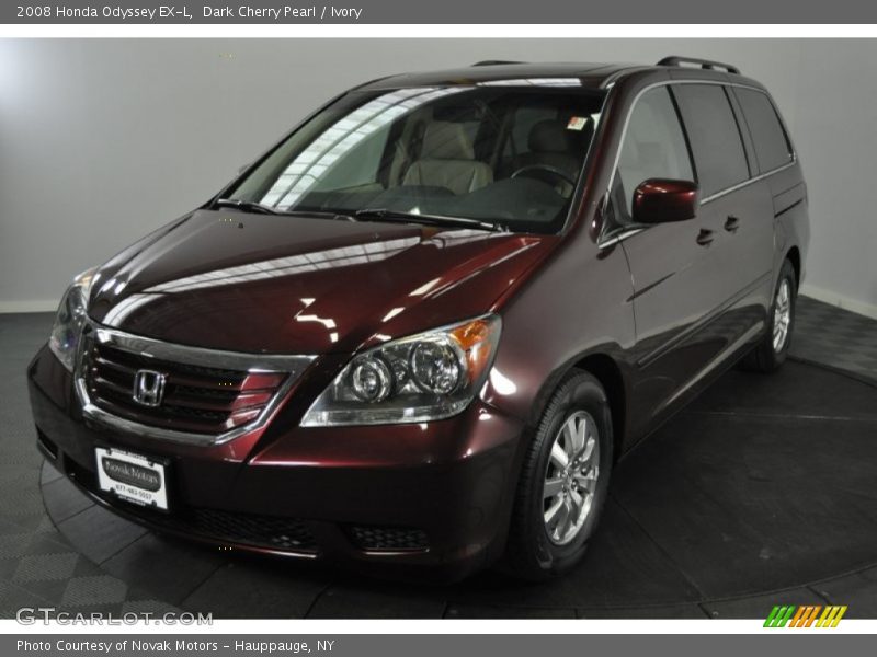 Dark Cherry Pearl / Ivory 2008 Honda Odyssey EX-L