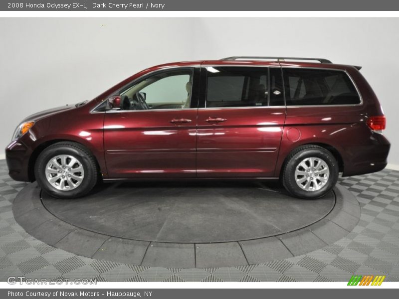Dark Cherry Pearl / Ivory 2008 Honda Odyssey EX-L