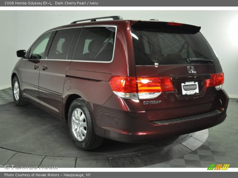 Dark Cherry Pearl / Ivory 2008 Honda Odyssey EX-L