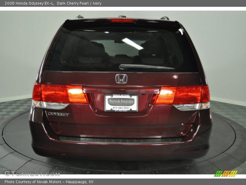 Dark Cherry Pearl / Ivory 2008 Honda Odyssey EX-L