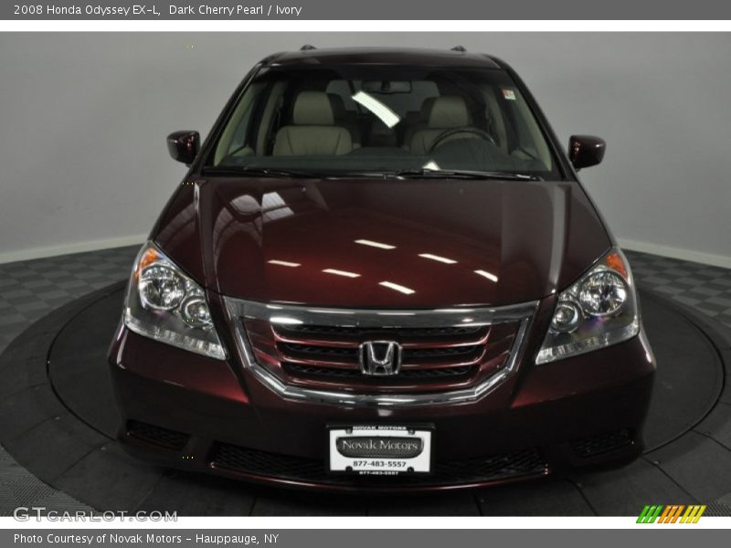 Dark Cherry Pearl / Ivory 2008 Honda Odyssey EX-L