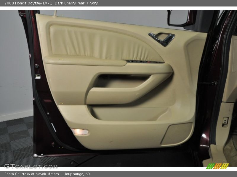 Dark Cherry Pearl / Ivory 2008 Honda Odyssey EX-L