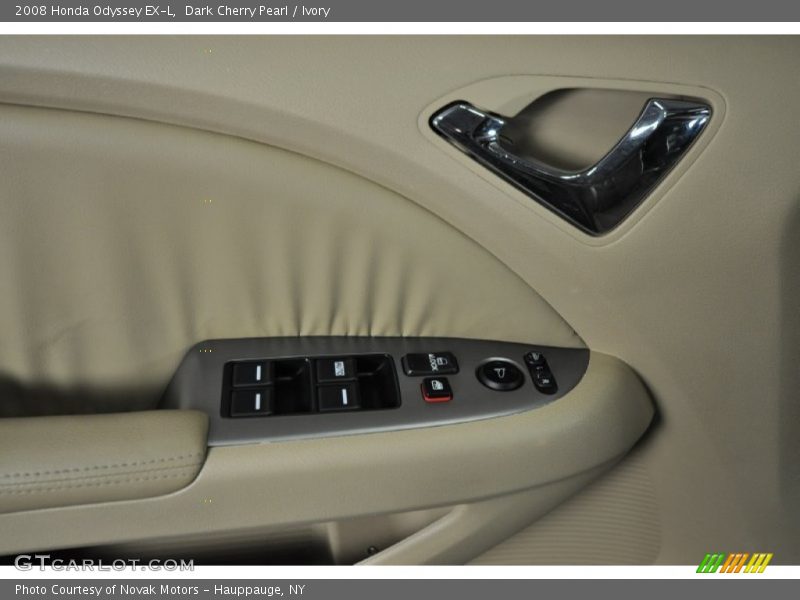Dark Cherry Pearl / Ivory 2008 Honda Odyssey EX-L