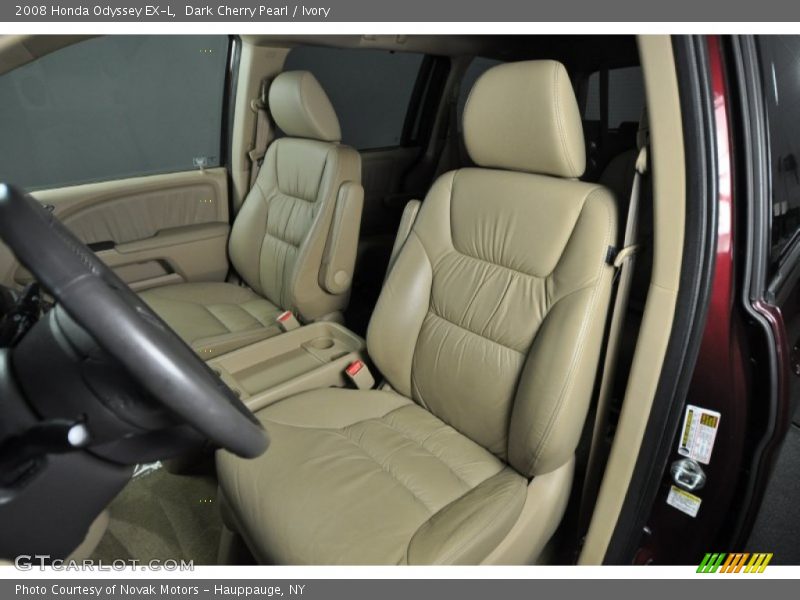 Dark Cherry Pearl / Ivory 2008 Honda Odyssey EX-L