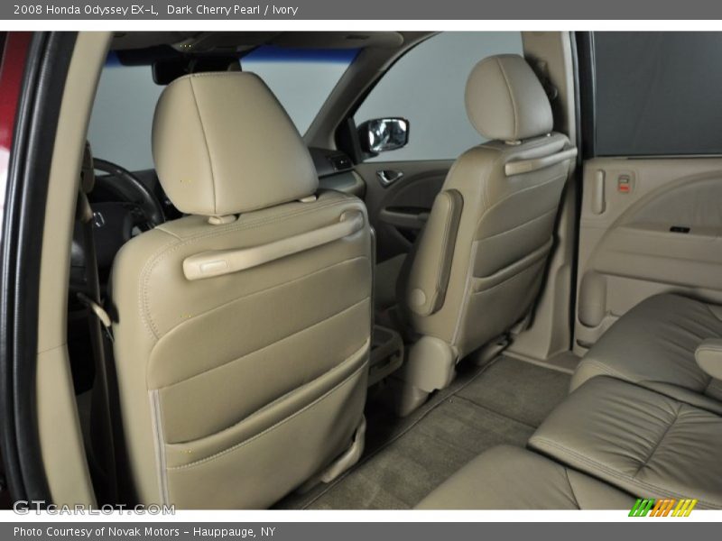Dark Cherry Pearl / Ivory 2008 Honda Odyssey EX-L