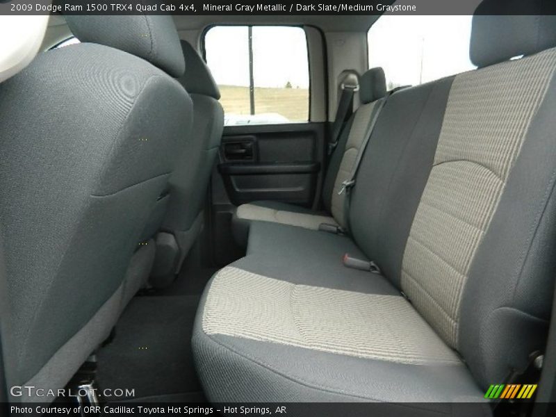 Mineral Gray Metallic / Dark Slate/Medium Graystone 2009 Dodge Ram 1500 TRX4 Quad Cab 4x4