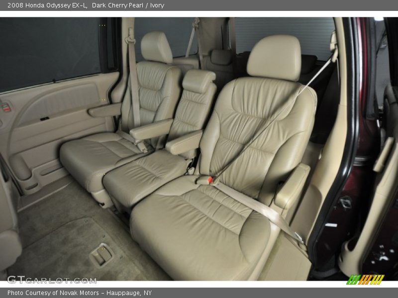 Dark Cherry Pearl / Ivory 2008 Honda Odyssey EX-L