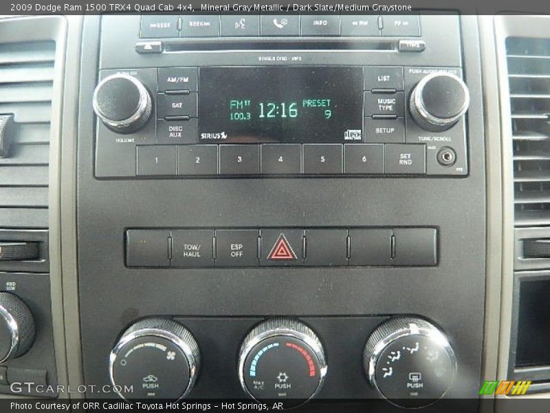 Audio System of 2009 Ram 1500 TRX4 Quad Cab 4x4