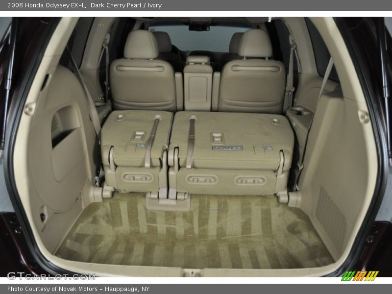 Dark Cherry Pearl / Ivory 2008 Honda Odyssey EX-L