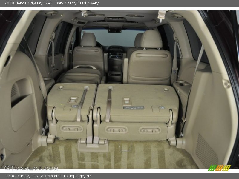 Dark Cherry Pearl / Ivory 2008 Honda Odyssey EX-L