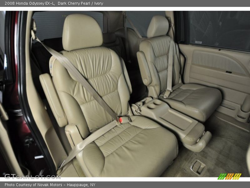 Dark Cherry Pearl / Ivory 2008 Honda Odyssey EX-L