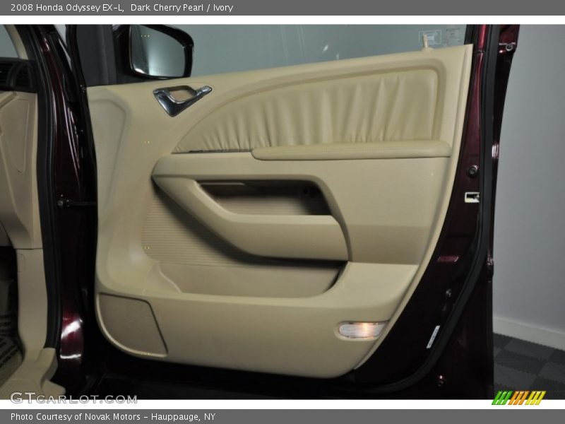 Dark Cherry Pearl / Ivory 2008 Honda Odyssey EX-L