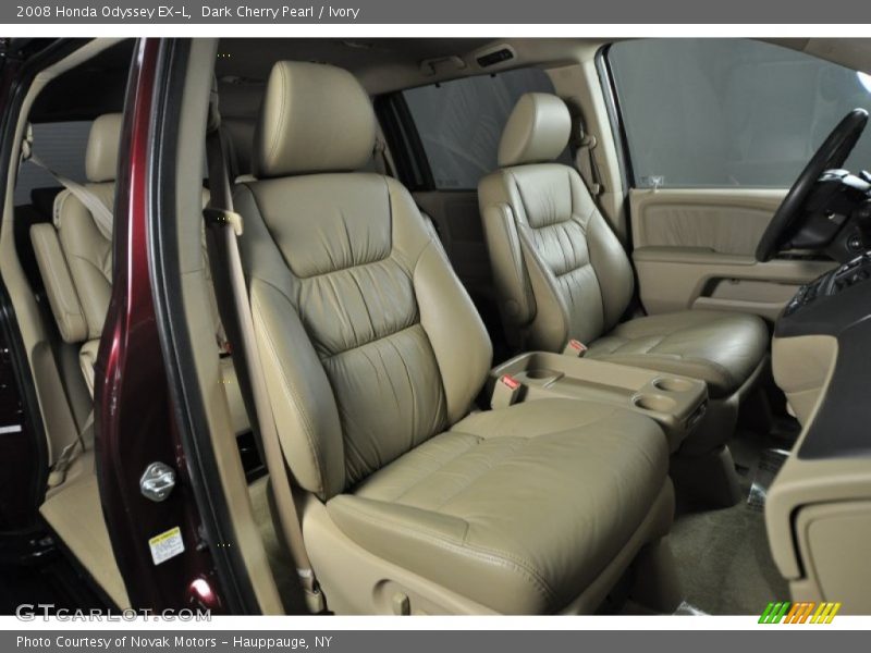 Dark Cherry Pearl / Ivory 2008 Honda Odyssey EX-L