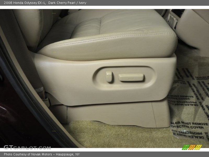 Dark Cherry Pearl / Ivory 2008 Honda Odyssey EX-L