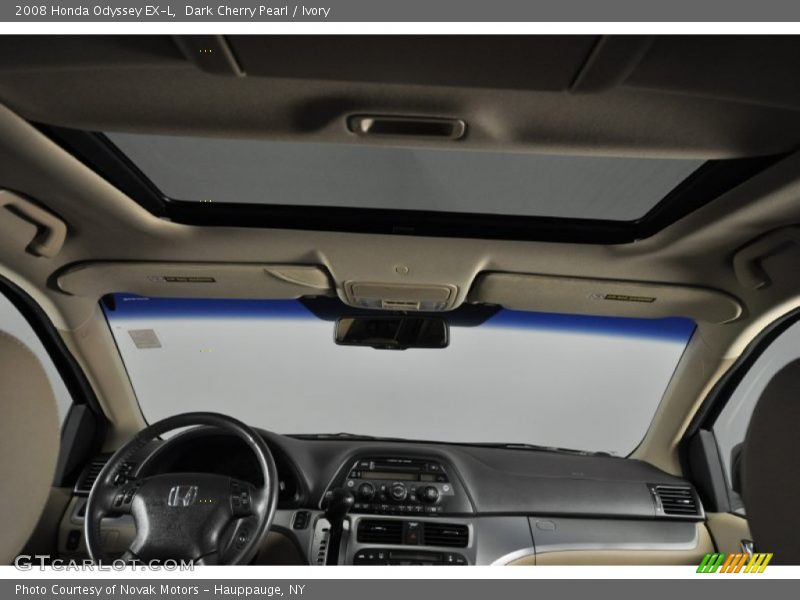 Dark Cherry Pearl / Ivory 2008 Honda Odyssey EX-L