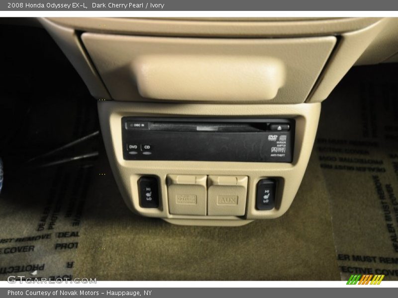Dark Cherry Pearl / Ivory 2008 Honda Odyssey EX-L