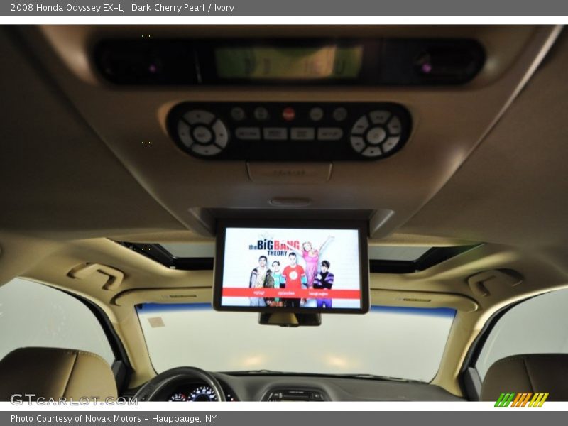 Dark Cherry Pearl / Ivory 2008 Honda Odyssey EX-L