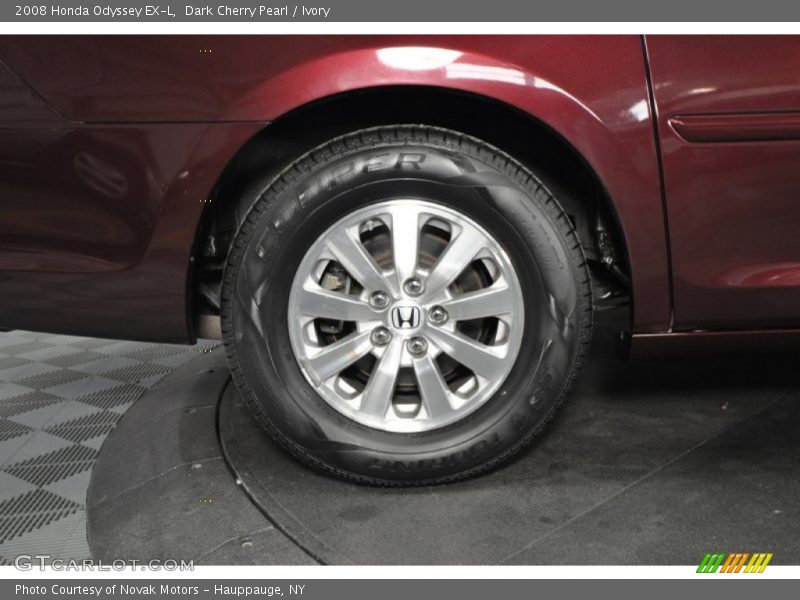 Dark Cherry Pearl / Ivory 2008 Honda Odyssey EX-L
