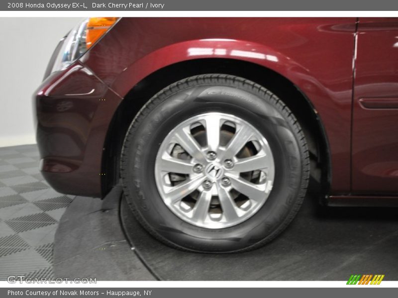 Dark Cherry Pearl / Ivory 2008 Honda Odyssey EX-L