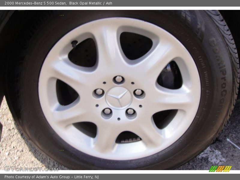 Black Opal Metallic / Ash 2000 Mercedes-Benz S 500 Sedan