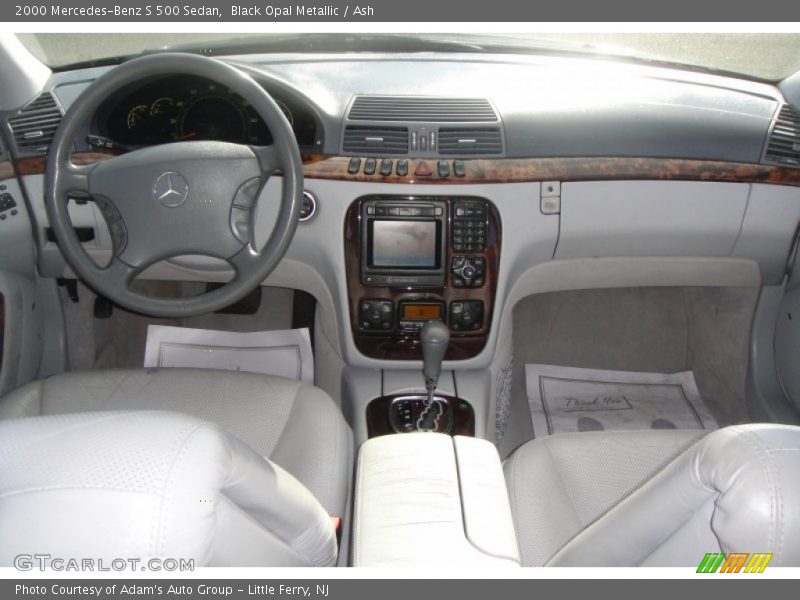 Black Opal Metallic / Ash 2000 Mercedes-Benz S 500 Sedan