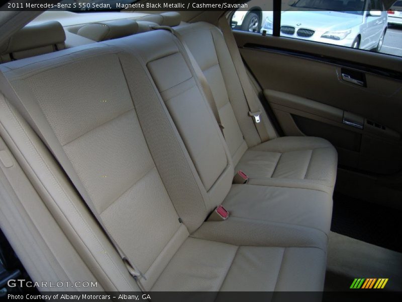 Magnetite Black Metallic / Cashmere/Savanah 2011 Mercedes-Benz S 550 Sedan