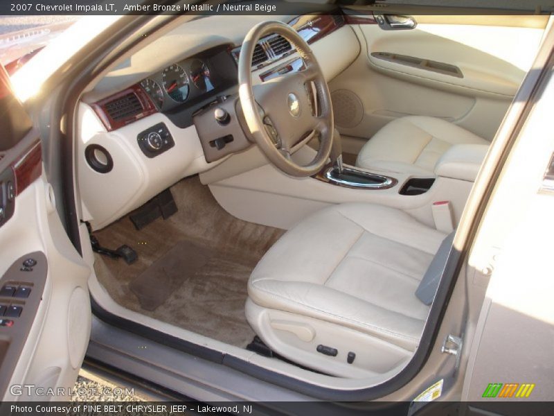 Amber Bronze Metallic / Neutral Beige 2007 Chevrolet Impala LT