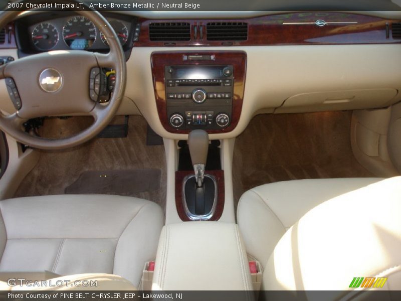 Amber Bronze Metallic / Neutral Beige 2007 Chevrolet Impala LT