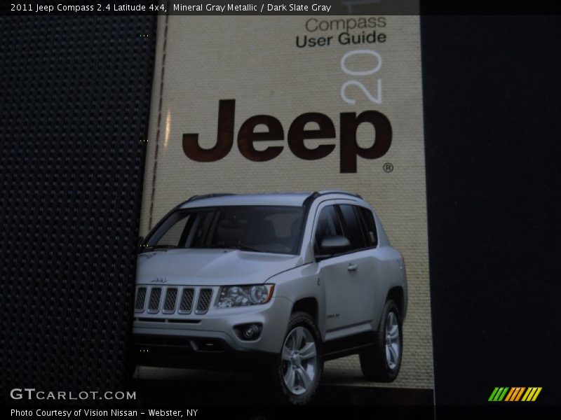 Mineral Gray Metallic / Dark Slate Gray 2011 Jeep Compass 2.4 Latitude 4x4