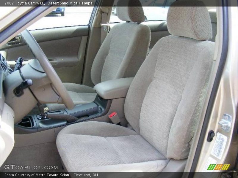 Desert Sand Mica / Taupe 2002 Toyota Camry LE
