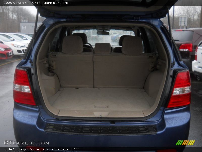 Spark Blue / Beige 2008 Kia Sorento LX 4x4