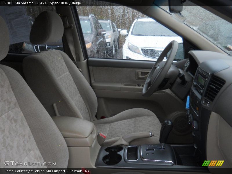 Spark Blue / Beige 2008 Kia Sorento LX 4x4