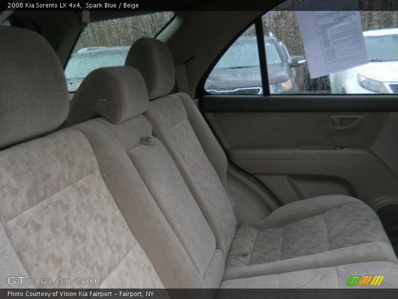Spark Blue / Beige 2008 Kia Sorento LX 4x4