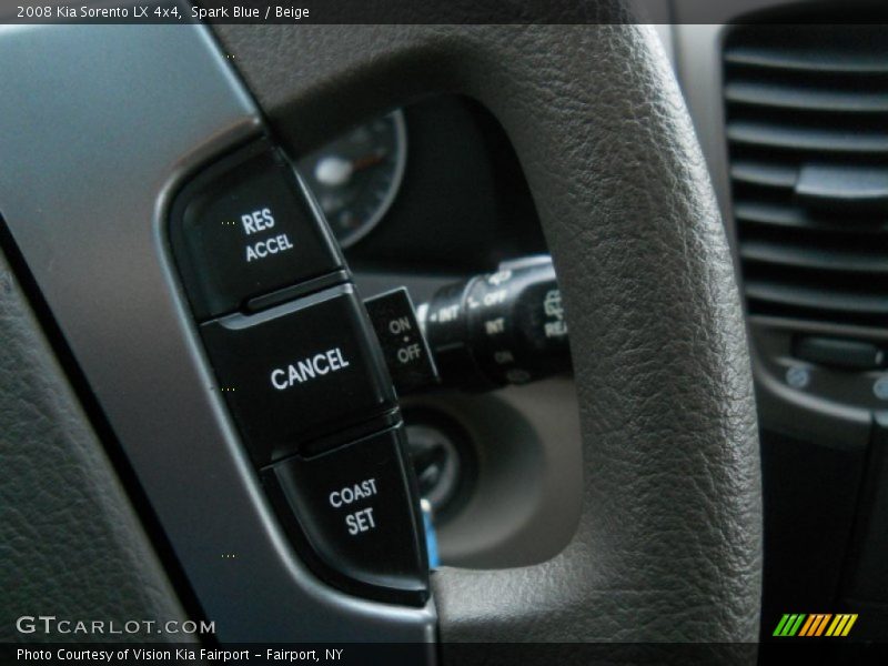 Spark Blue / Beige 2008 Kia Sorento LX 4x4