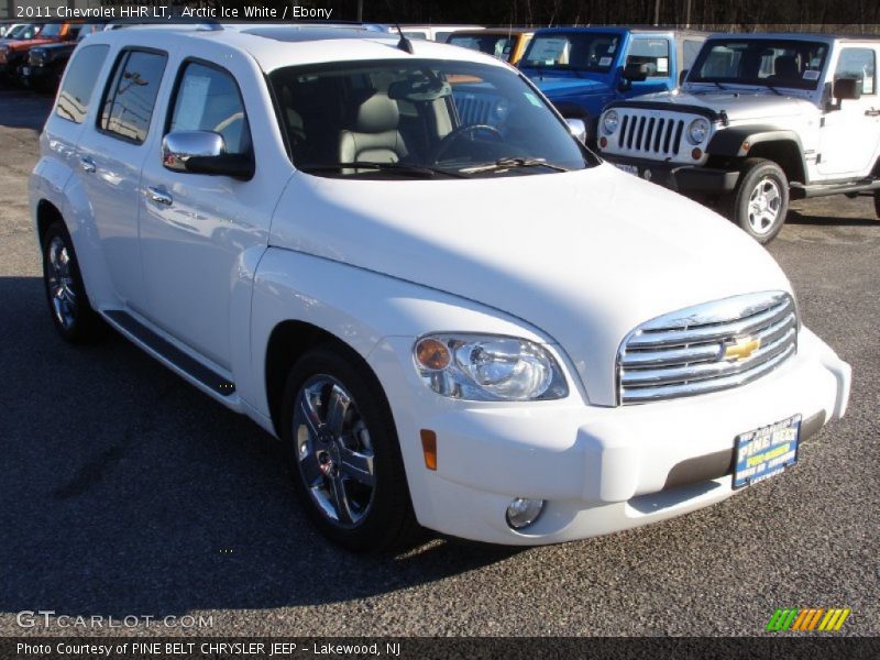 Arctic Ice White / Ebony 2011 Chevrolet HHR LT