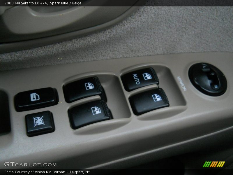 Spark Blue / Beige 2008 Kia Sorento LX 4x4