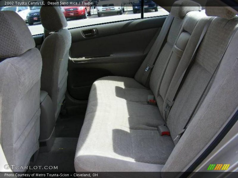 Desert Sand Mica / Taupe 2002 Toyota Camry LE