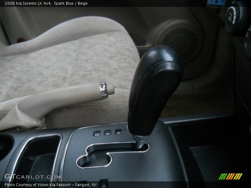 Spark Blue / Beige 2008 Kia Sorento LX 4x4