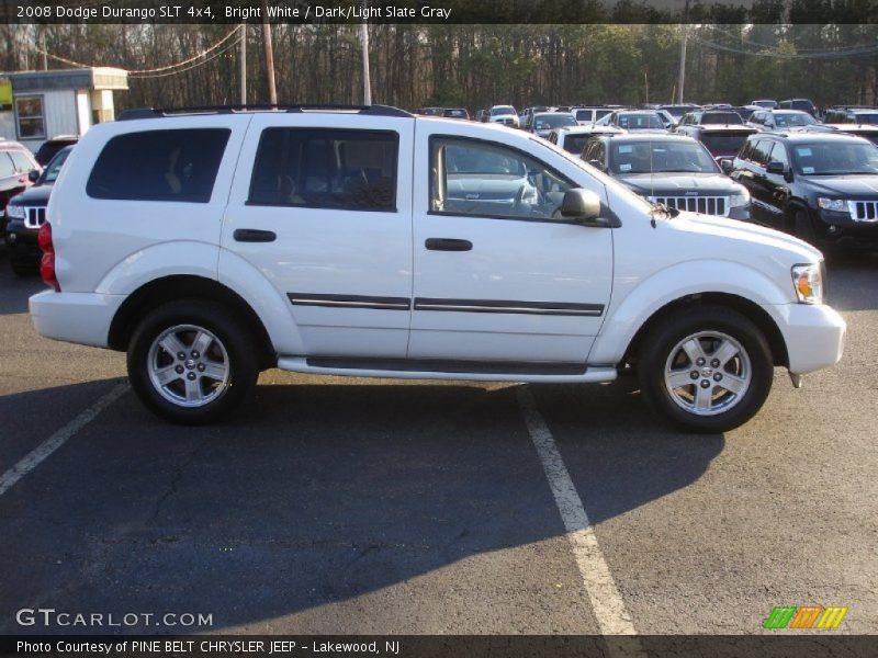 Bright White / Dark/Light Slate Gray 2008 Dodge Durango SLT 4x4