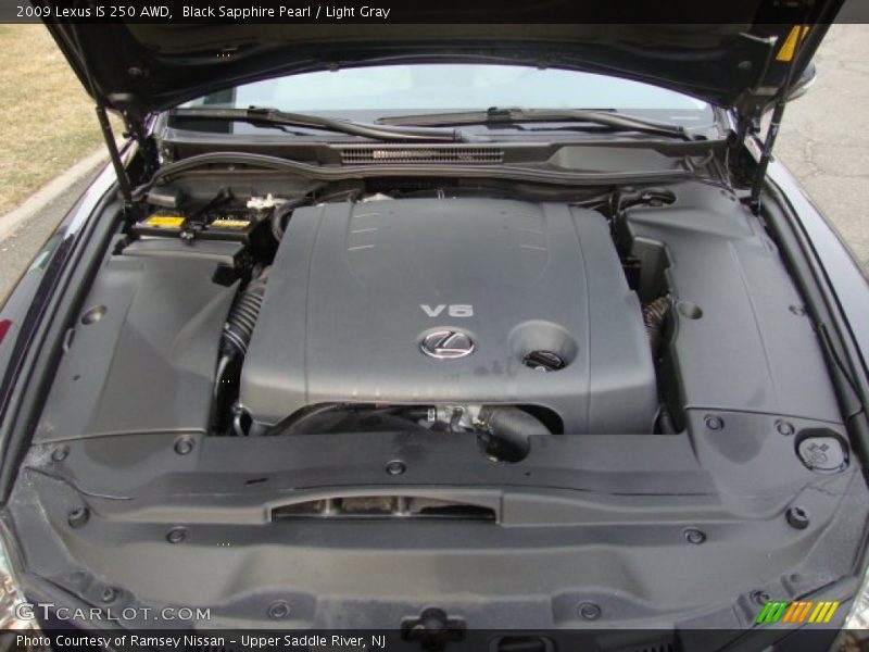  2009 IS 250 AWD Engine - 2.5 Liter DOHC 24-Valve VVT-i V6