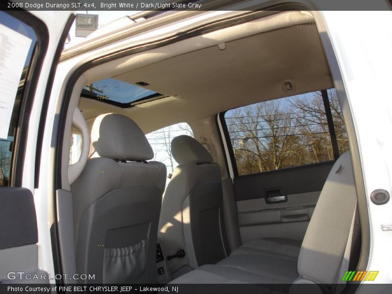 Bright White / Dark/Light Slate Gray 2008 Dodge Durango SLT 4x4