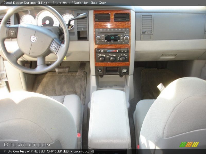 Bright White / Dark/Light Slate Gray 2008 Dodge Durango SLT 4x4