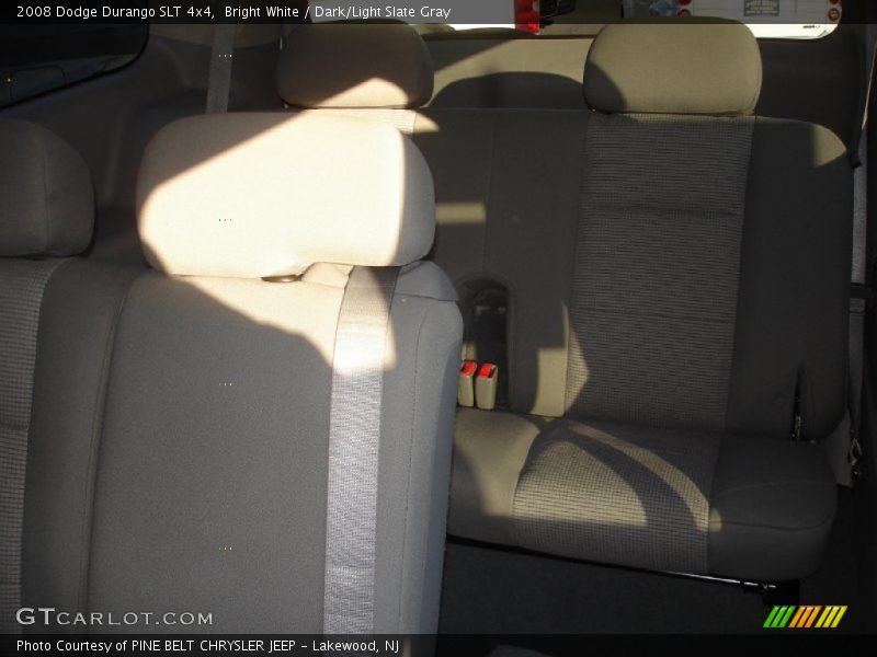 Bright White / Dark/Light Slate Gray 2008 Dodge Durango SLT 4x4