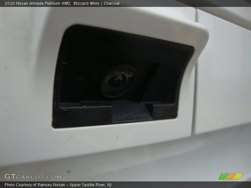 Blizzard White / Charcoal 2010 Nissan Armada Platinum 4WD