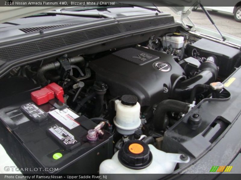  2010 Armada Platinum 4WD Engine - 5.6 Liter DOHC 32-Valve CVTCS V8